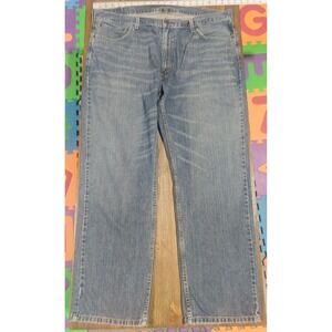 Levi's 559 Relaxed Straight Dark Wash Blue Denim Jeans Men's 42x32 (42x30)